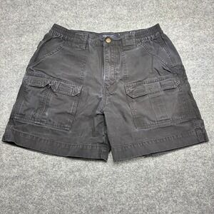 5.11 Tactical Mens Cargo Shorts Black Cotton Canvas Style 73312 Size 32